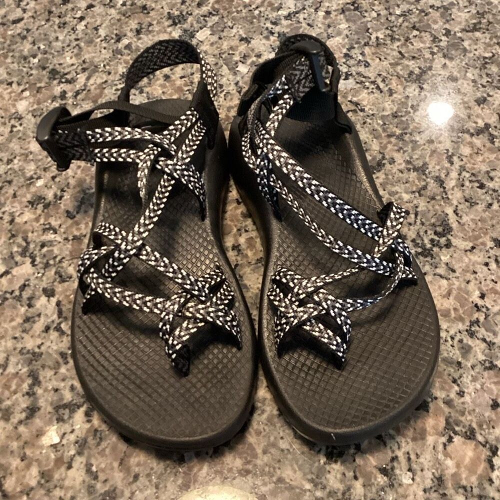 Women's Chaco ZX/2 sandal -‎ 8 - Black/gray/white